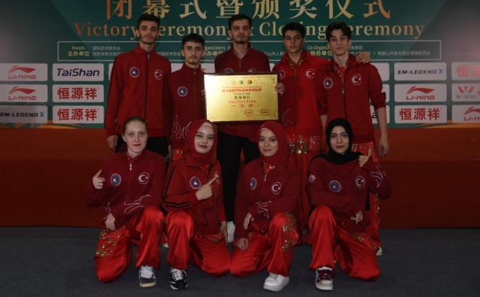 Milli Kung Fu Takm, in'de dnya ampiyonu oldu