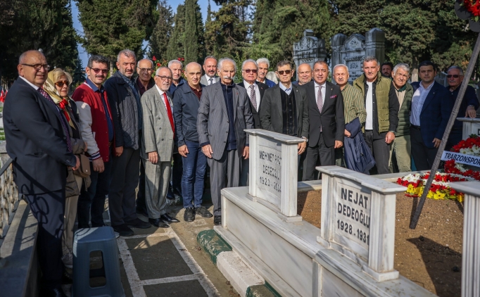 Rfat Dedeolu, mezar banda anld