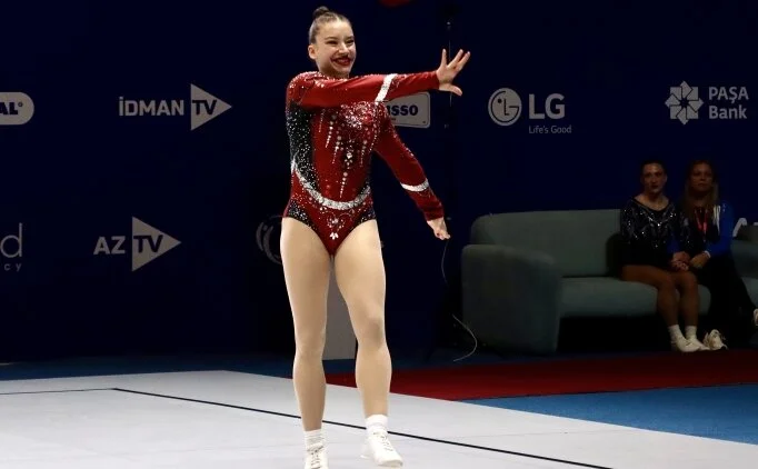 Ay�e Beg�m Onba��, Aerobik Cimnastik Avrupa �ampiyonas�'nda finalde!