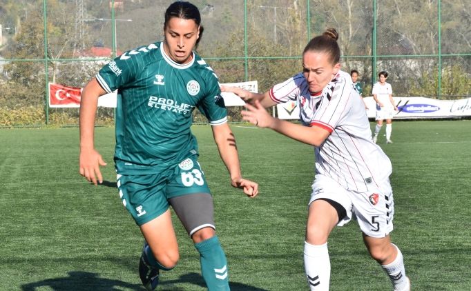 Giresun Sanayispor, �nye Kad�n SK'yi tek golle yendi!