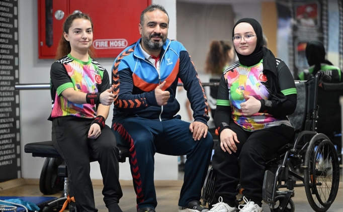 Engelleri birlikte a�an milli para halterciler yeni ba�ar�lar pe�inde