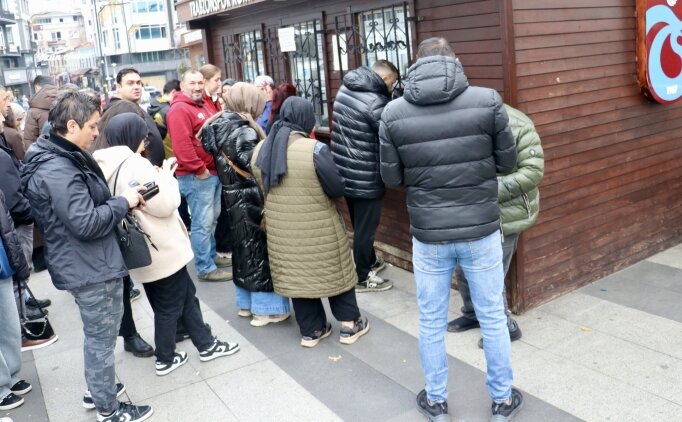 Trabzonspor-Be�ikta� ma��n�n biletleri sat��a ��kt�