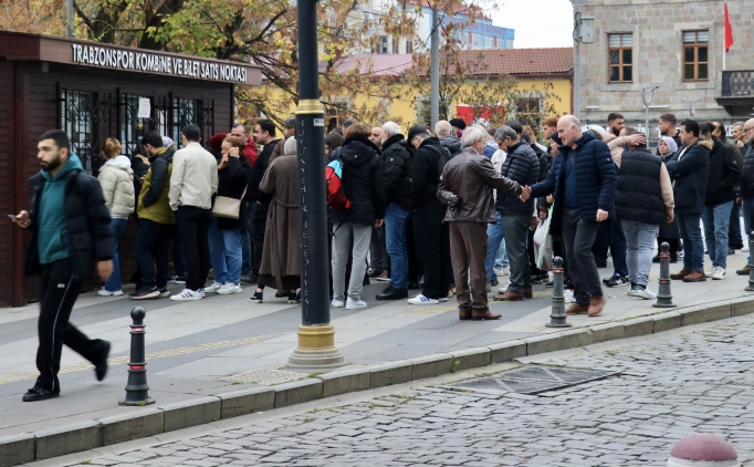 Trabzonspor-Beikta mann biletleri tkendi