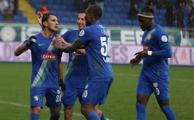�aykur Rizespor, �� golle �� puan� ald�!