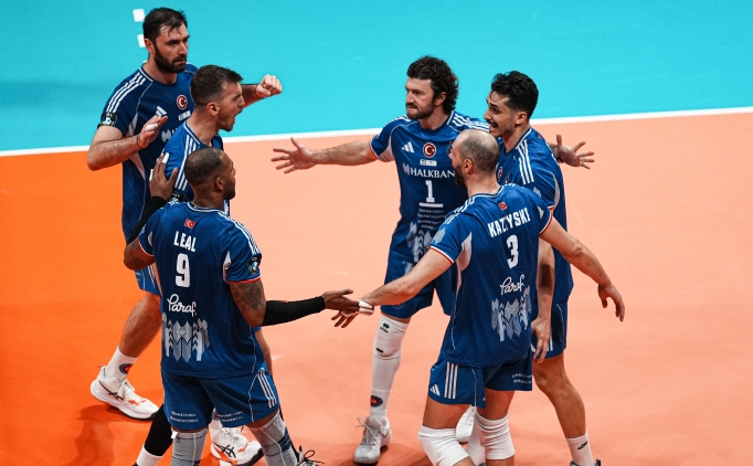 Halkbank, Cizre Belediyespor'a set vermeden kazand�!