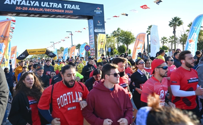 5. Uluslararas� Antalya Ultra Maratonu yap�ld�