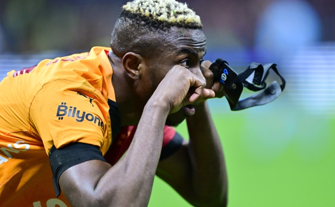 Galatasaray'a Osimhen'den k�t� haber! 