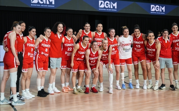 A Milli Kadn Basketbol Takm, Avrupa ampiyonas'nda parkeye kyor