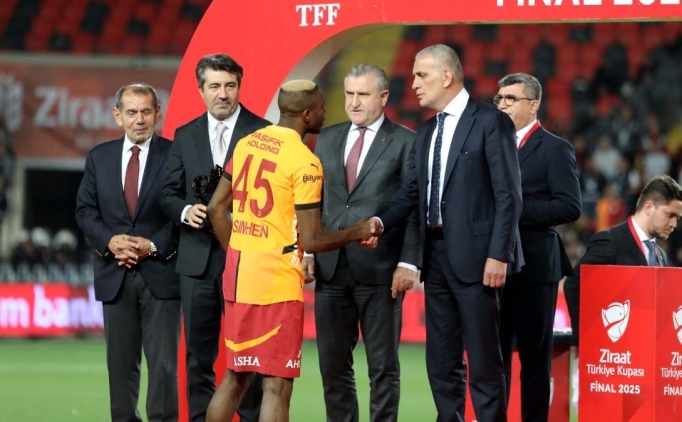 TFF Ba�kan� �brahim Hac�osmano�lu: 'Kupay� Galatasaray'a ben verece�im'