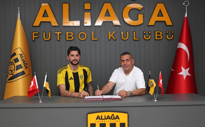 Alia�a FK, Veli �etin'le imzalad�