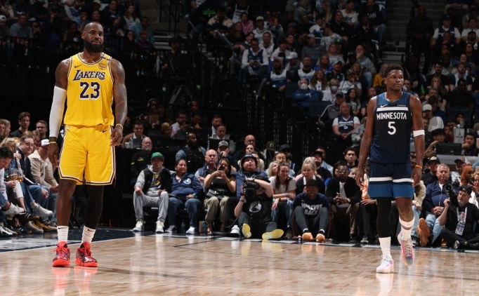 Anthony Edwards'tan LeBron'a sayg duruu: 'Dnyann en iyisini yendik!'