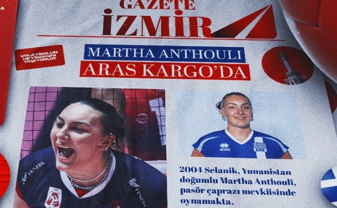 Aras Kargo, Yunan voleybolcu Martha Anthouli'yi transfer etti