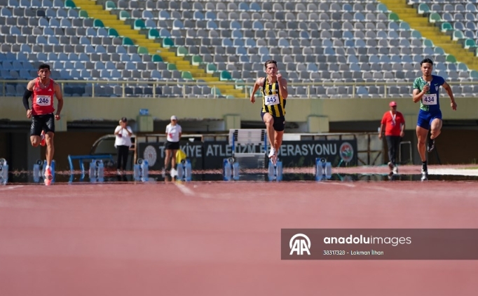 T�rkiye Atletizm Federasyonu S�per Lig 1. Kademe Yar��lar�, �zmir'de tamamland�