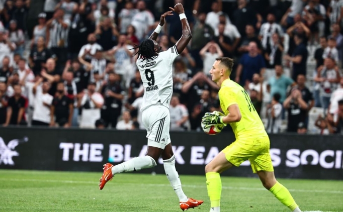 Be�ikta� penalt� kazand�, Tammy Abraham siftah yapt�!