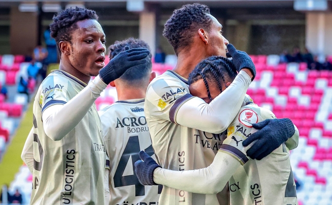 Bodrum FK S�per Lig'de ilk pe�inde