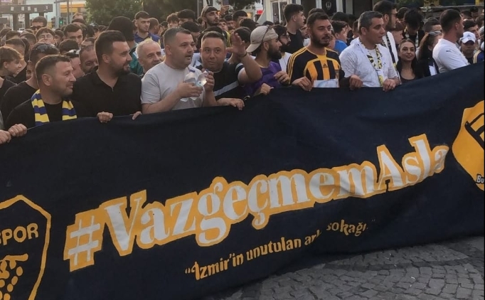 Bucasporlular tak�mlar� i�in isyan etti