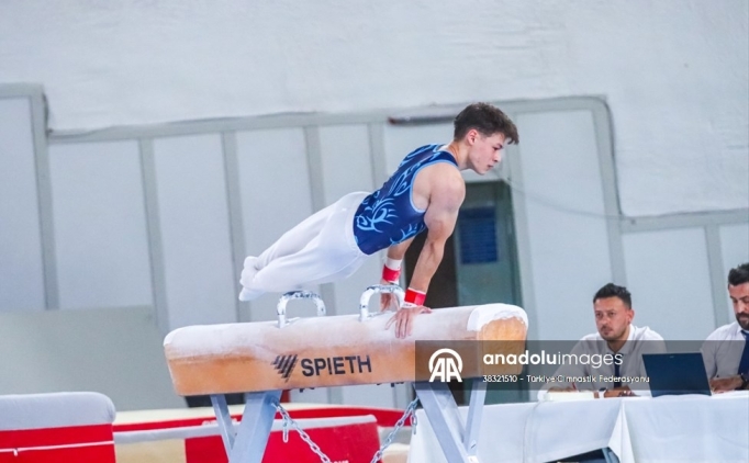 �niversite Oyunlar� ve EYOF'ta m�cadele edecek Artistik Cimnastik B�y�k ve Gen� Erkek Milli Tak�m� 