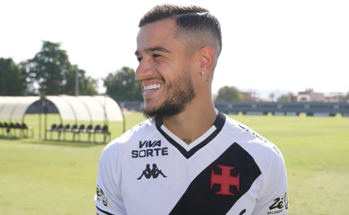 Philippe Coutinho'nun r�portaj� esnas�nda �at��ma ��kt�!