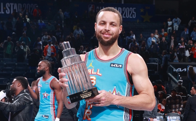 Curry, Team Shaq'i zafere ta��yarak All-Star Ma�� MVP'si oldu!