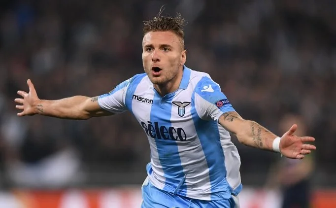 Lazio taraftarlar�ndan Immobile mesaj�!