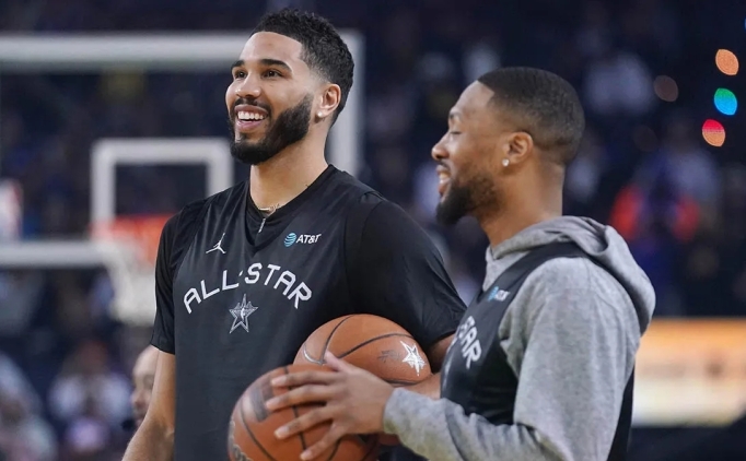 'Tatum, Lillard'� Celtics'e ikna etmeye �al���yor' iddias�