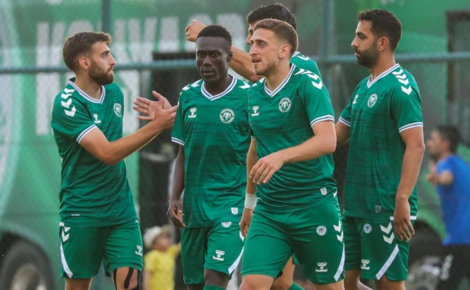 Konyaspor, ilk haz�rl�k ma��nda galip!