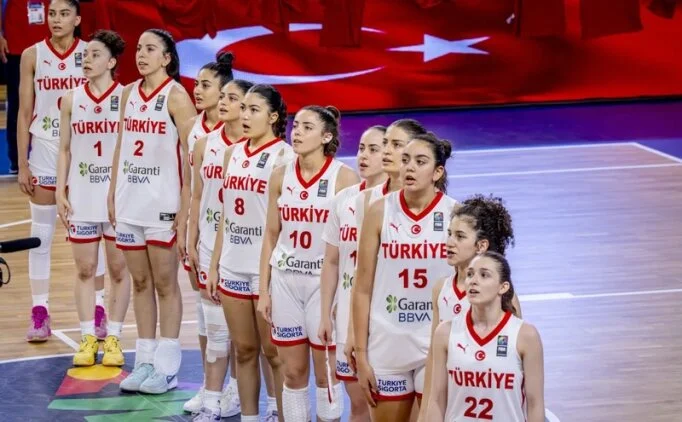 FIBA 18 Ya Alt Kzlar Avrupa ampiyonas'nda ekya'ya malup olduk