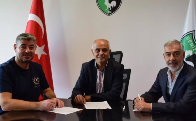 Denizlispor'a eski bakan sponsor oldu
