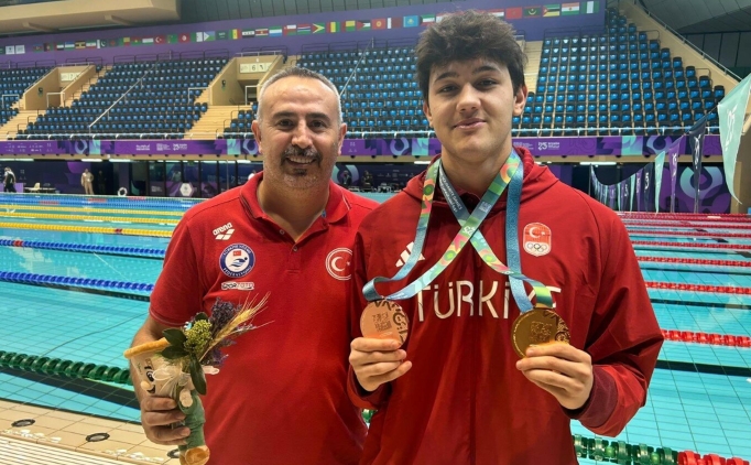 Denizlili yzc Ahmet'ten Riyad'da tarihi baar