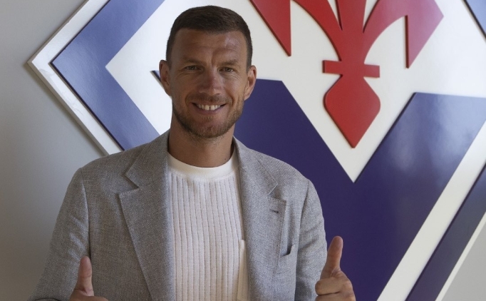 Dzeko'dan Fiorentina'ya, merhaba gol�!