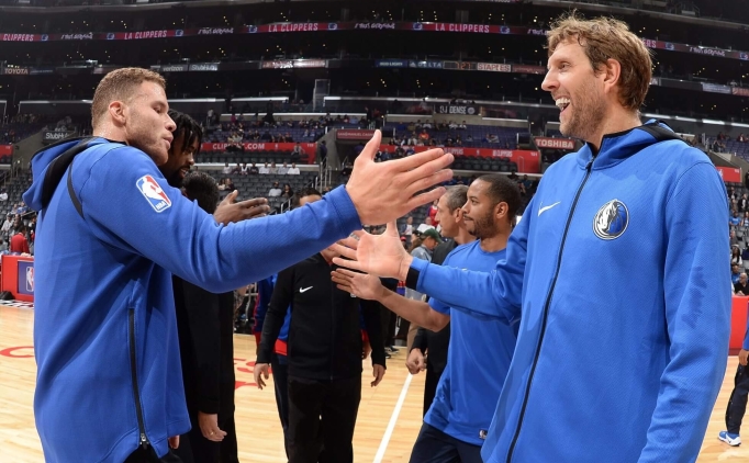 Nowitzki ve Griffin, Amazon'un NBA programnda olacak