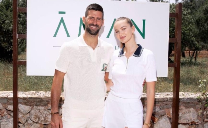 D�nyaca �nl� tenis�i Djokovic Bodrum'a geldi