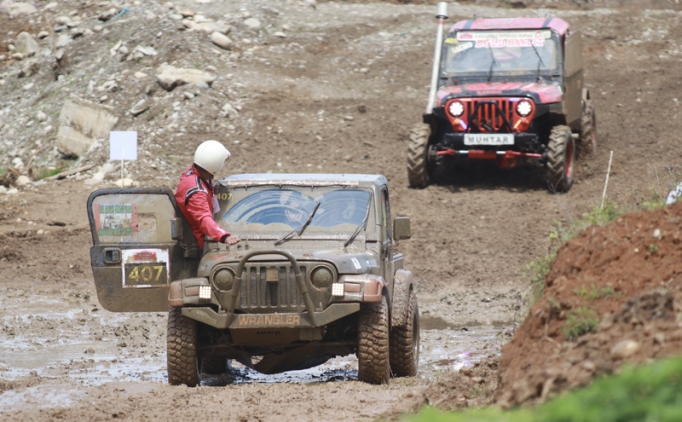 18. Karadeniz Off-Road Kupas� 1. ayak yar���, Rize'de yap�ld�