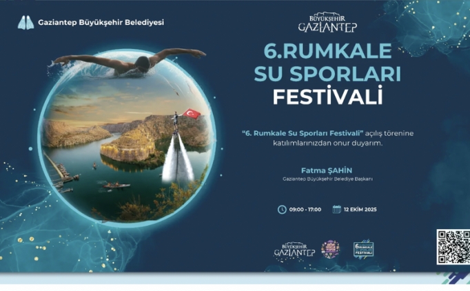 Gaziantep'te 6. Uluslararas Rumkale Su Sporlar Festivali dzenlendi