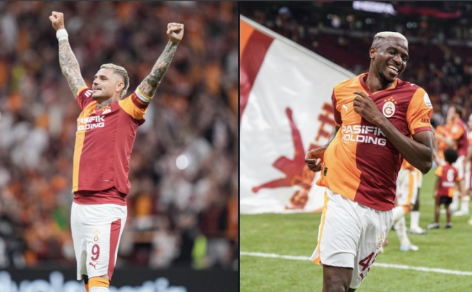 Galatasaray'da rekorlarn haftas: Icardi, Osimhen, Okan Buruk