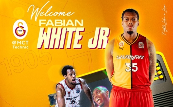 Galatasaray MCT Technic, ABD'li basketbolcu Fabian White'� kadrosuna katt�