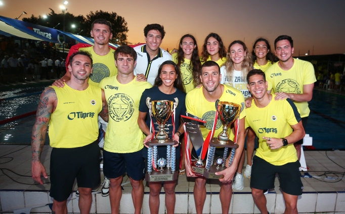 Fenerbahe'ye, Trkiye Kulpler Aras Uzun Kulvar Yzme ampiyonas'nda 5 kupa 