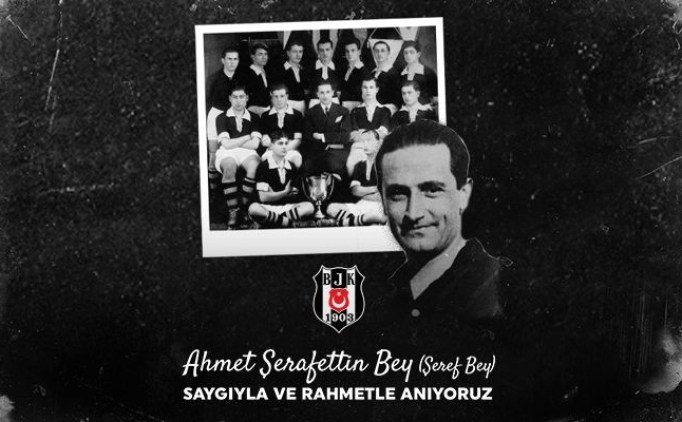 Be�ikta�, ilk kaptan� �eref Bey'i and�