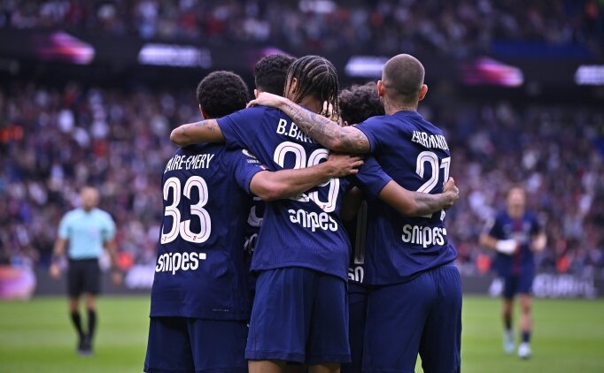 PSG durdurulam�yor: Lens engelini Barcola ile ge�ti!