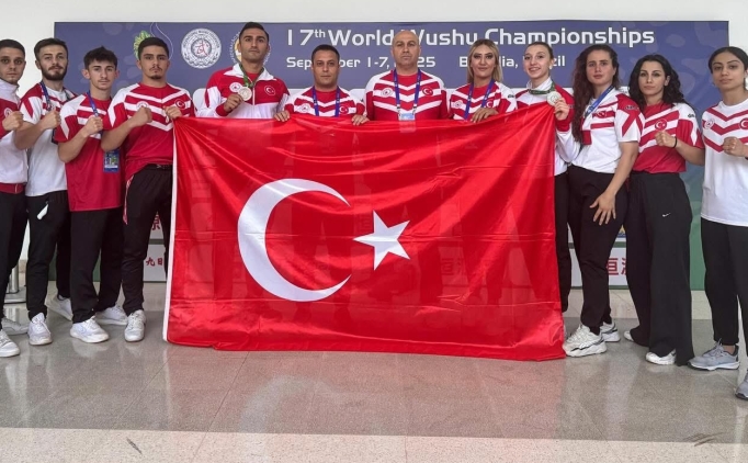 Milli wushucular Brezilya'da 2 madalya kazand