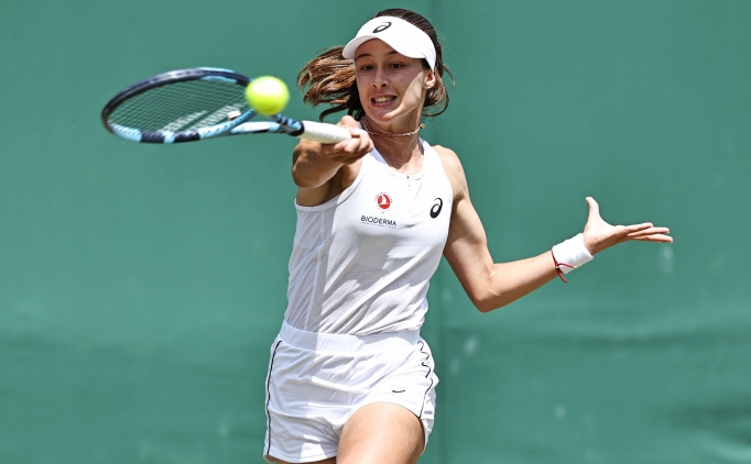 Milli tenisi Zeynep Snmez, Chennai Ak'ta 2. tura ykseldi