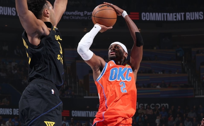 NBA'de Thunder f�rt�nas� Warriors'� s�p�rd�!