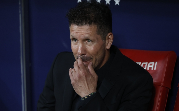 Diego Simeone: 'Ne olaca��n� yaln�zca Tanr� biliyor'