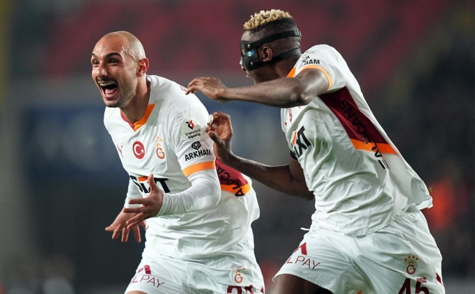 Galatasaray, Gaziantep FK'yi Ahmed Kutucu ile devirdi