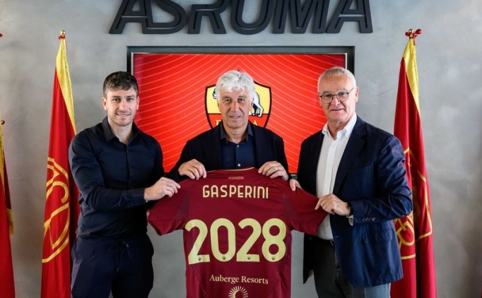 Roma, Gasperini'yi resmen a��klad�!