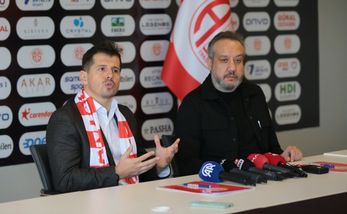 Antalyaspor'da gelecek sezonun haritas� �izilecek