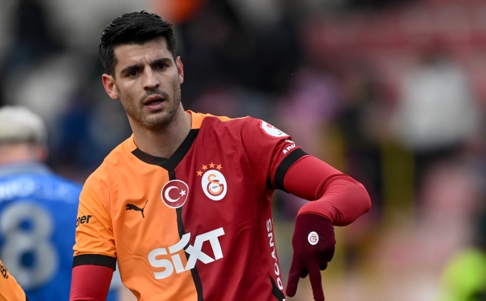 Galatasaray'da Alvaro Morata heyecan�!
