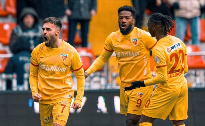 Kayserispor, yeni y�lda ilk kez kazand�