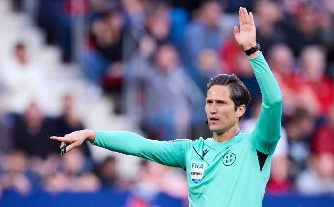 Real Madrid'e k�rm�z� kart g�steren hakem hakk�nda soru�turma!