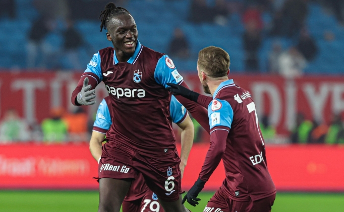 Trabzonspor, �eyrek finali 5 golle ald�